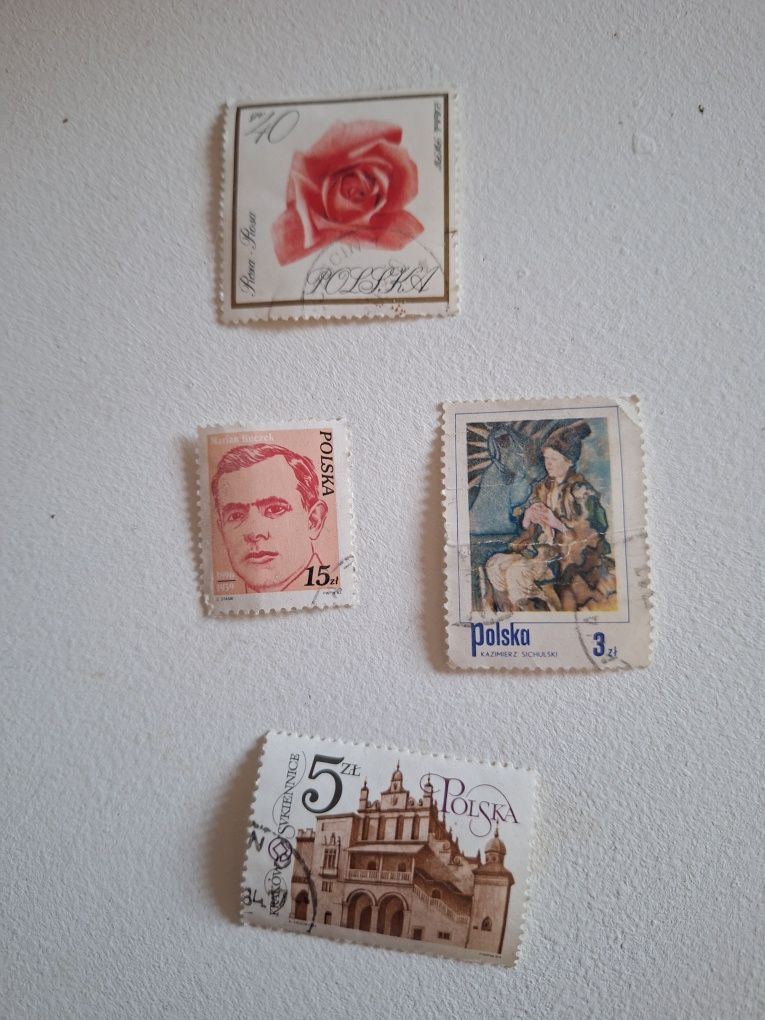 Znaczki pocztowe z PRL polskie