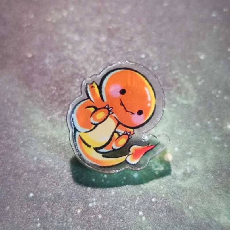 Przypinka Pokemon Charmander