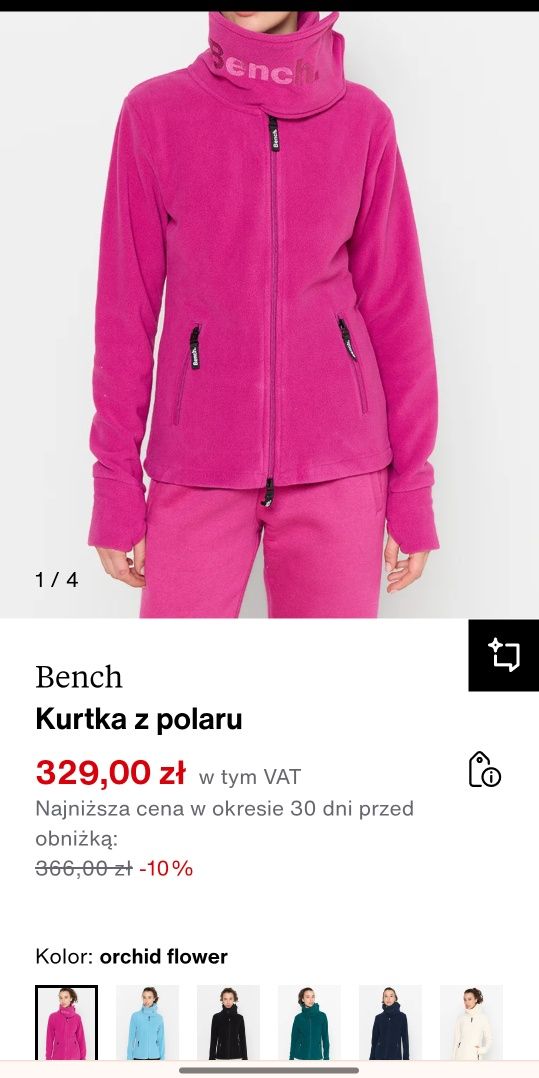 Kurtka polar Bench r.M