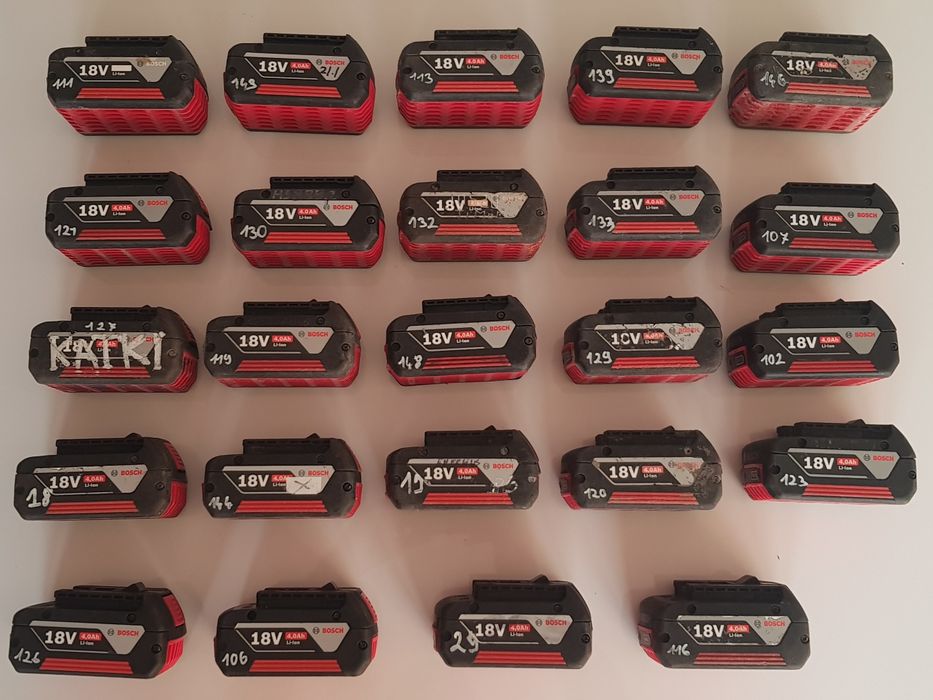 Акумулятори, батареї, Bosch 4.0 Ah 18V Li-lon.