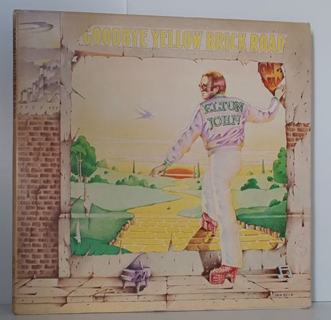 Elton John LP Goodbye Yellow Brick Road UK Winyl (G-/VG)