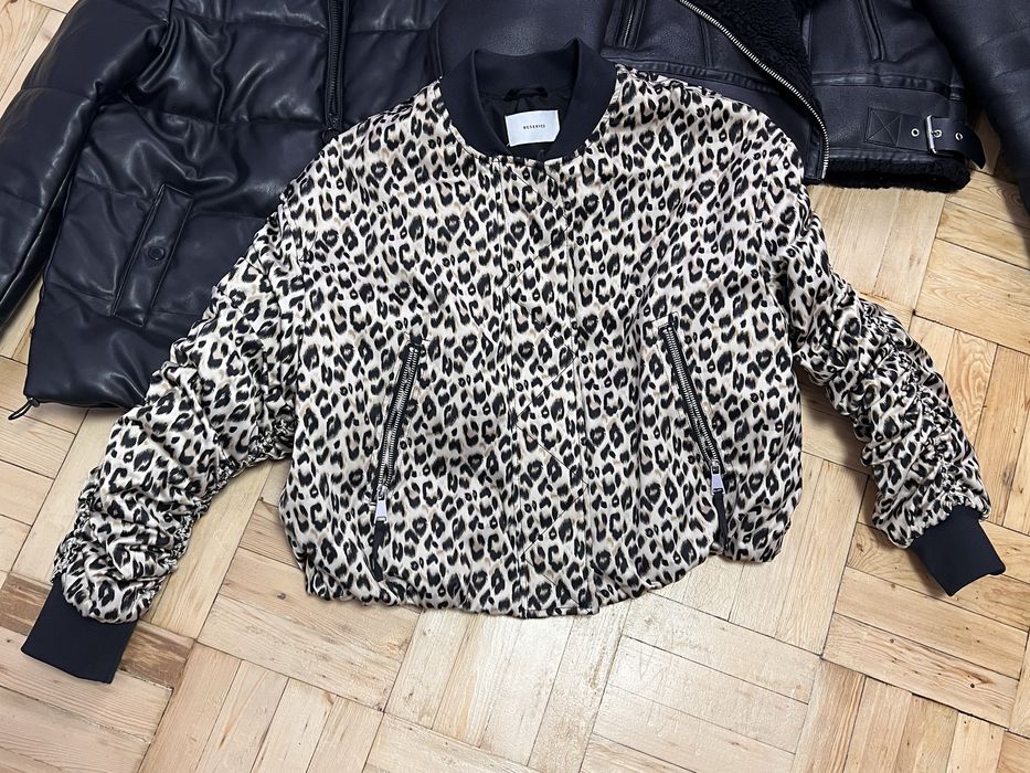 Куртка  пуховик пуфер пальто zara авіатор M