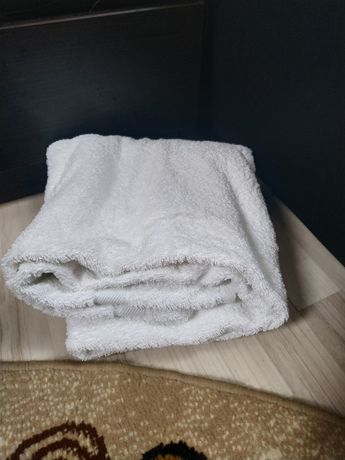 Ręcznik bialy kąpielowy plażowy 90/140 bawełna