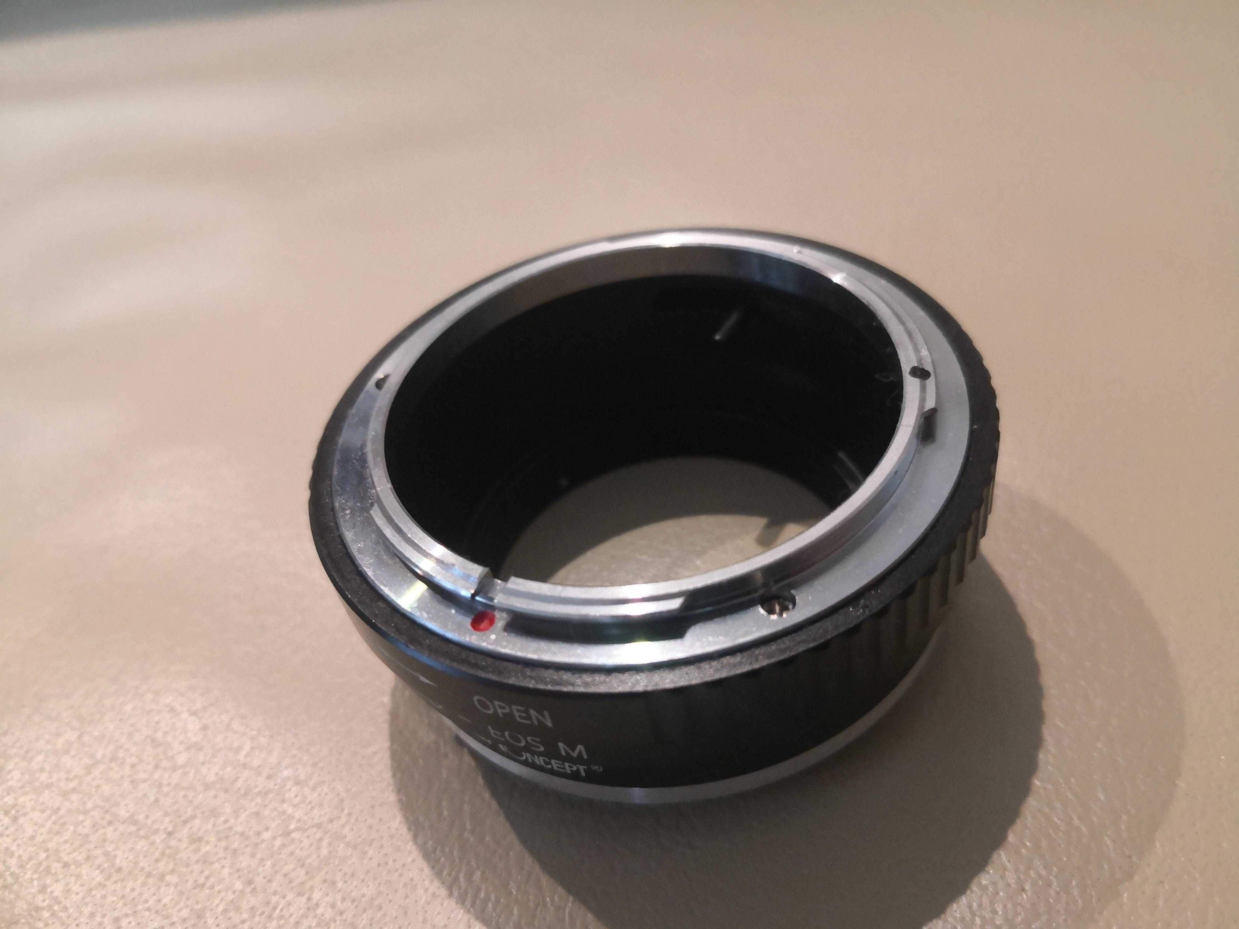 Adapter przejściówka obiektywu FD EOS M CANON firmy K&F concept