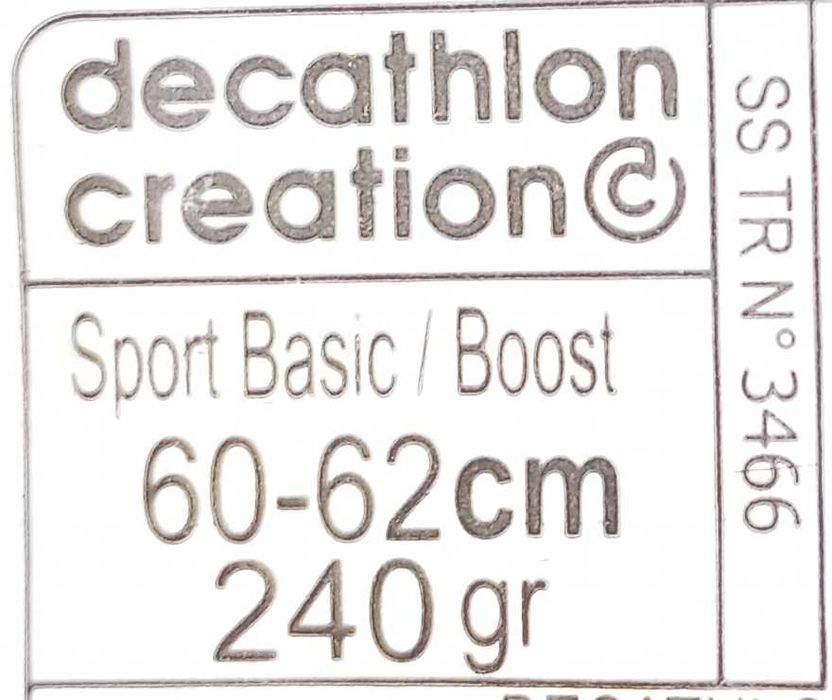 Capacete Ciclismo Decathlon L/XL (60-62cm) - Sport Basic - Usado