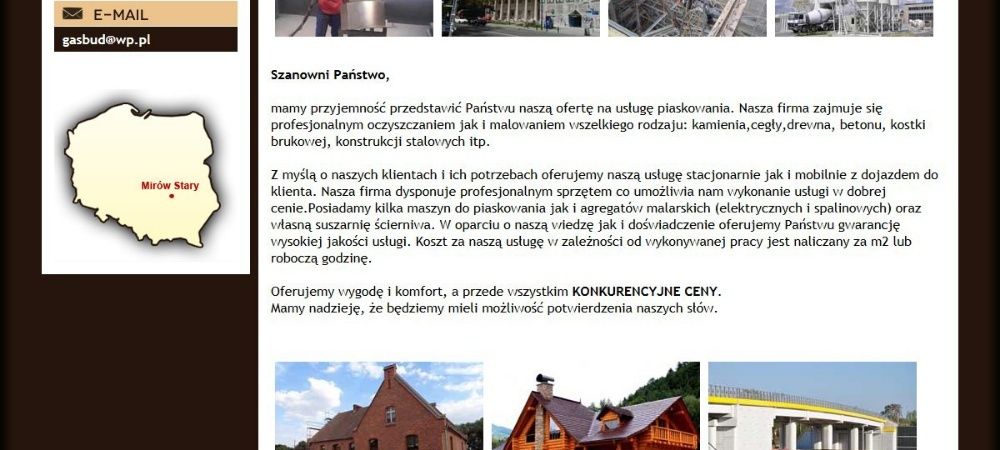 piaskowanie sodowanie malowanie mobilne piaskujemy na sucho lub mokro