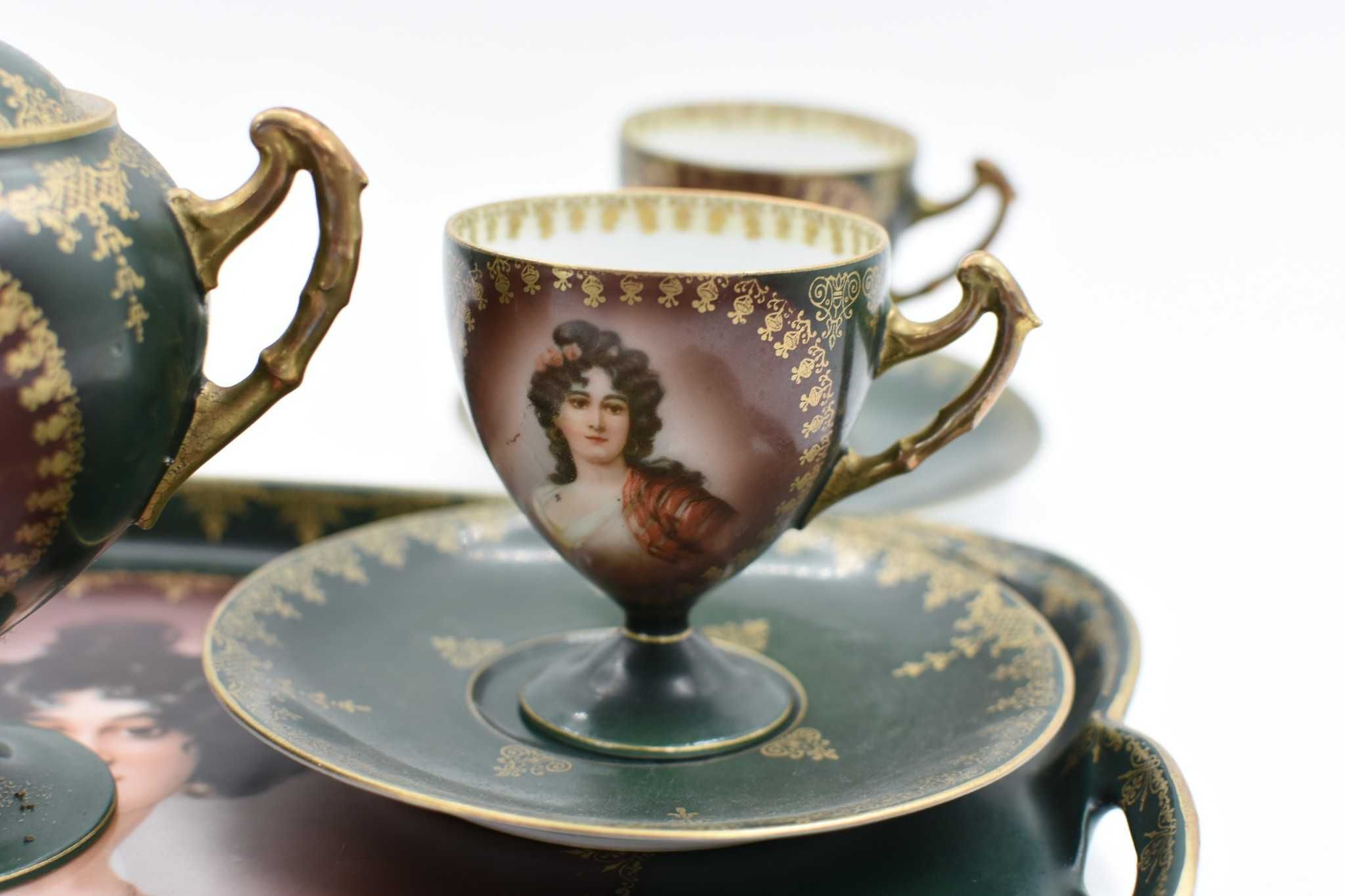 Serviço de café Tête-à-Tête, estilo austríaco