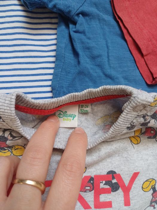 4 koszulki z krótkim rękawem chłopięce 92