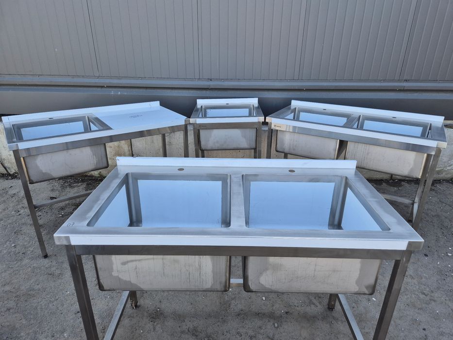 Ванна мийна мийка з нержавійки професійна мийка