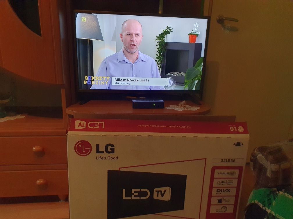 Telewizor LG 32 cale, DVB-T2