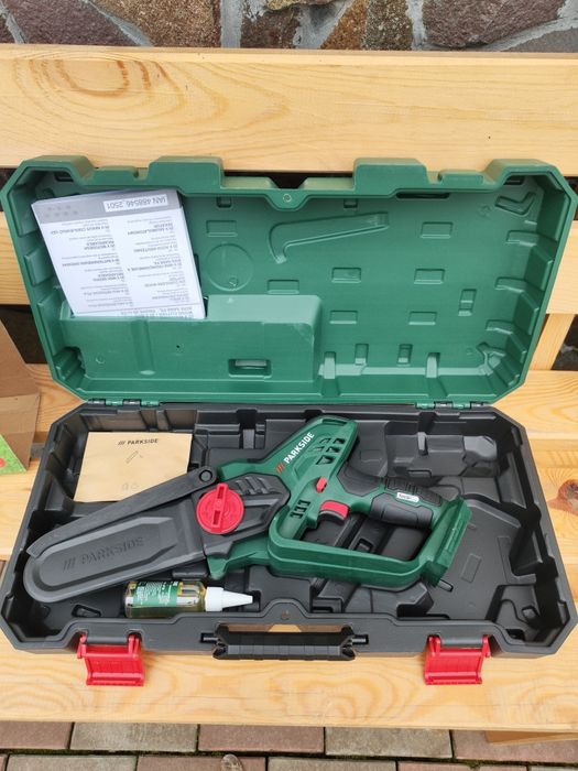 Акумуляторна ланцюгова пила Parkside PAGHS 20-Li B2 + ланцюг