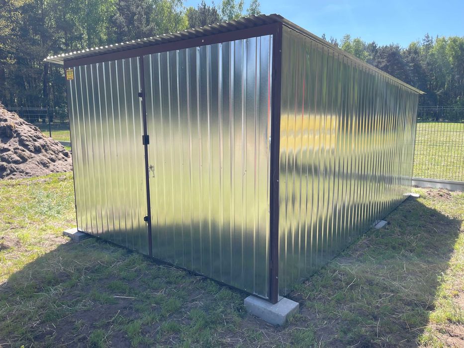 Blaszak Garaż Blaszany Wiata Bramy Blaszaki 3x5 4x5 3x6 SZYBKA DOSTAWA