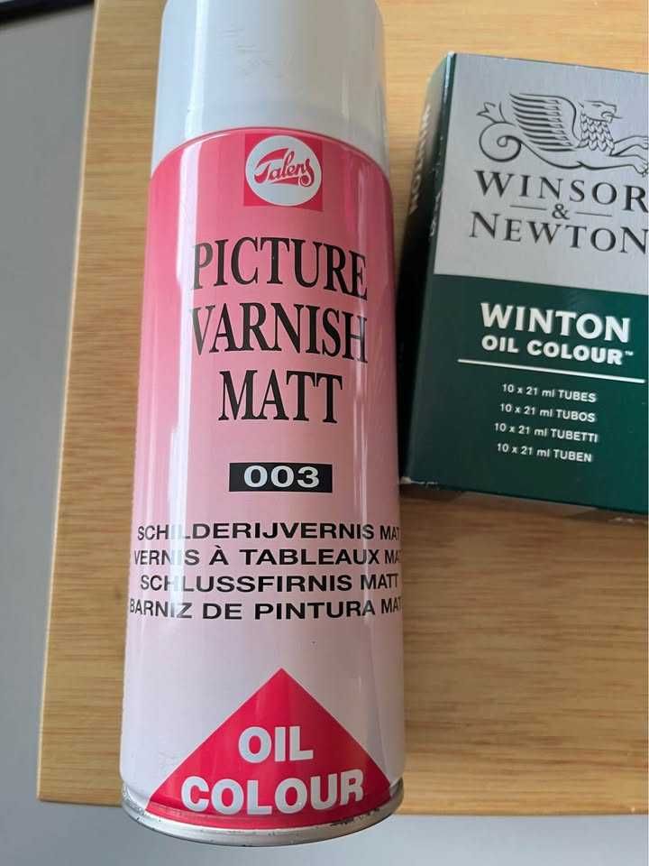 Estojo de pintura a óleo