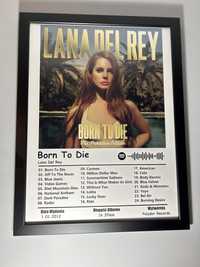 Album obraz w ramce Lana Del Rey born to die