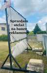 Stelaż pod baner reklamowy