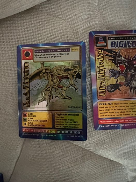 Digimon versao espanhola cartas de coleção