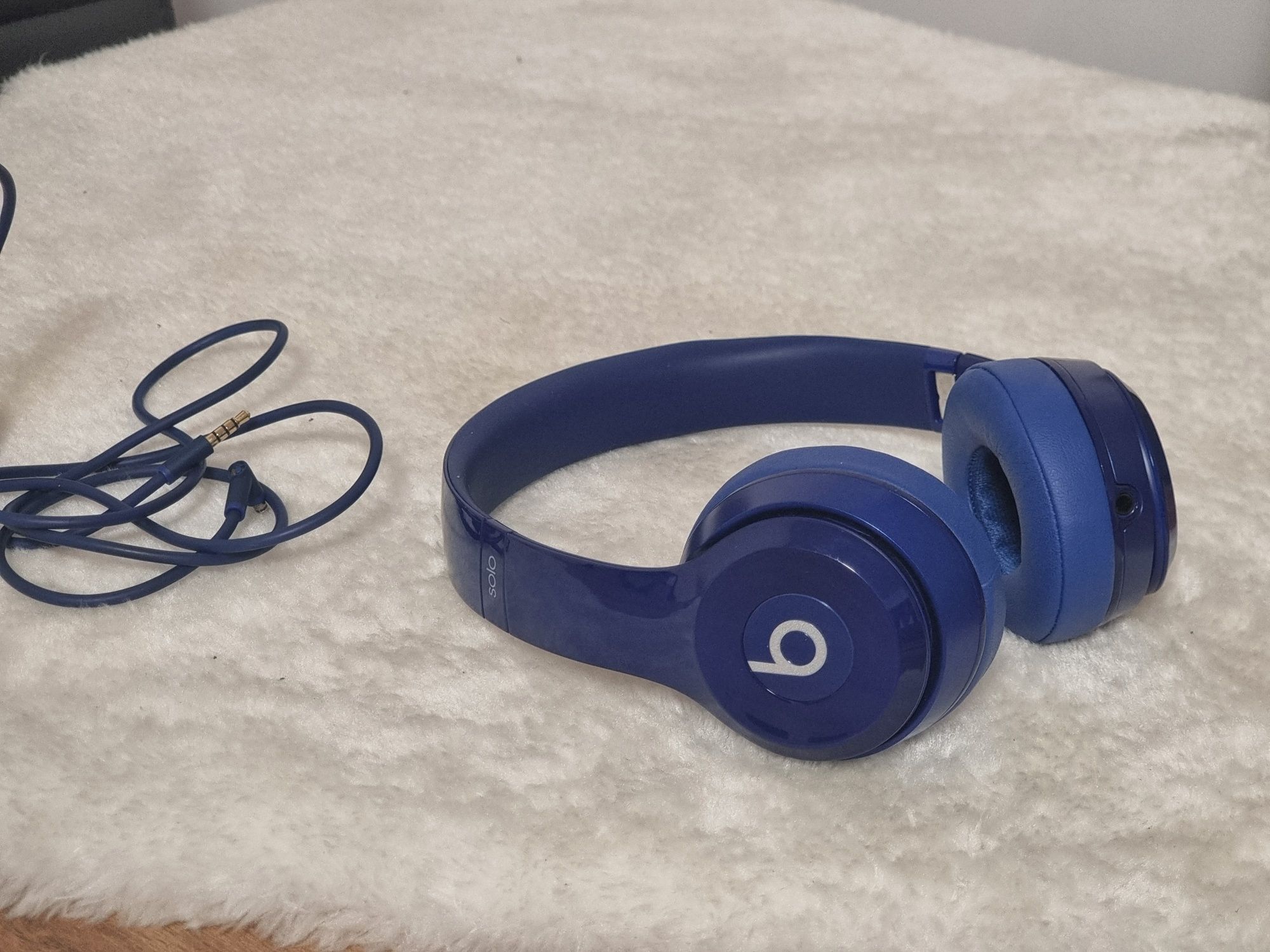 Beats Solo 2 Wireless Blue słuchawki przewodowe Apple by dr Dre