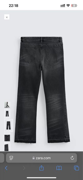Zara flared jeans