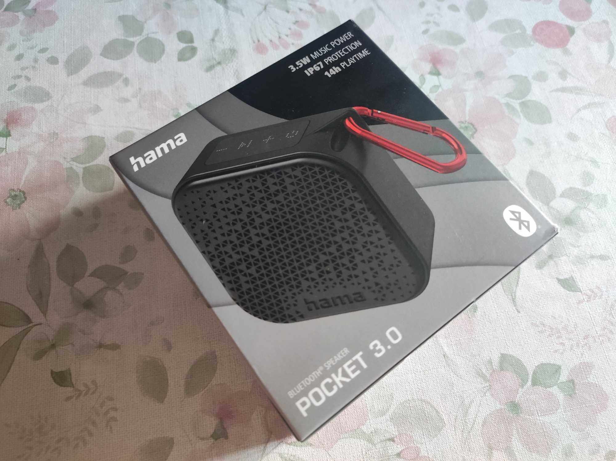 Coluna Bluetooth Hama LS Pocket 3.0" Impermeável
