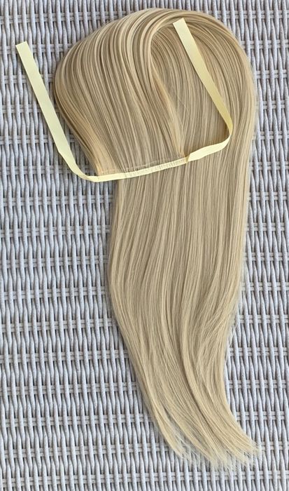 Premium Ultra Mega długie włosy doczepiane, naturalny blond 48.