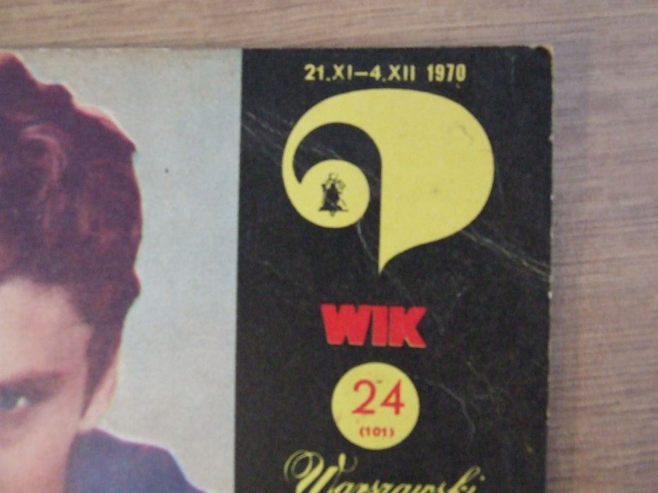 WIK Warszawski informator kulturalny 1970r.