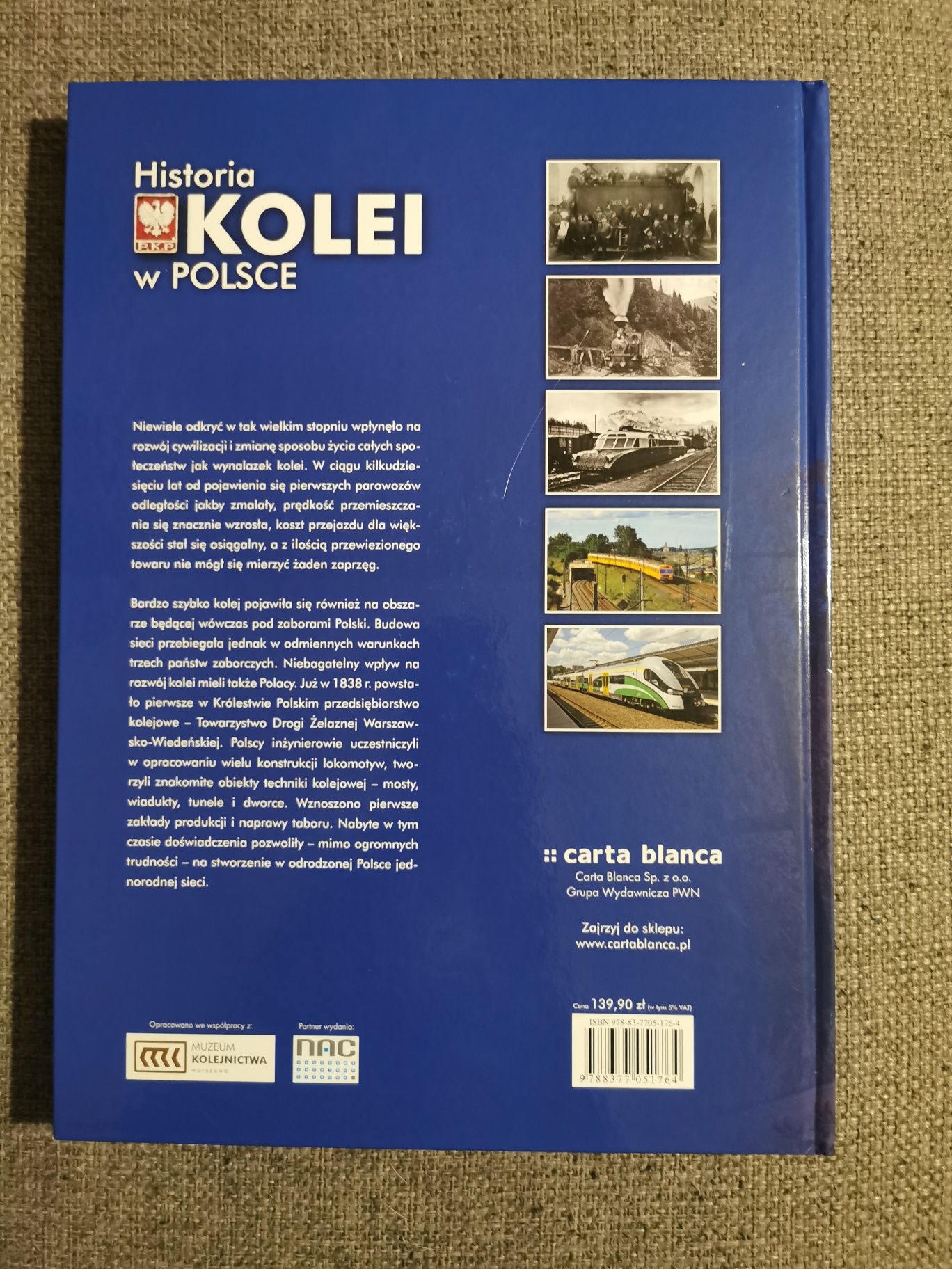 Historia kolei carta blanca