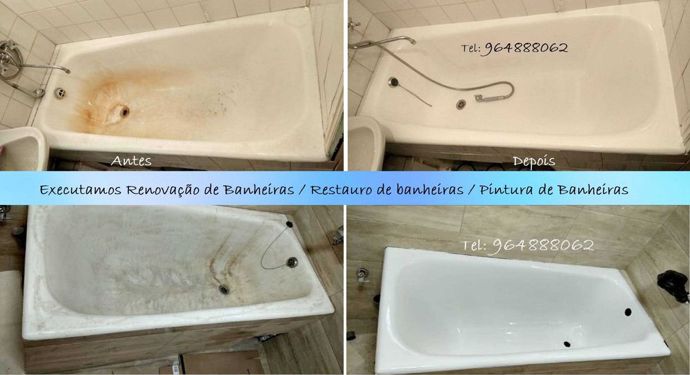 A sua banheira ficará como nova por apenas 350€