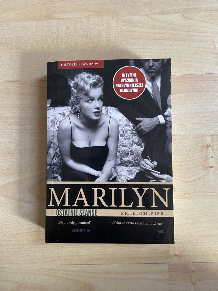 Książka Marilyn. Ostatnie seanse. Michel Schneider
