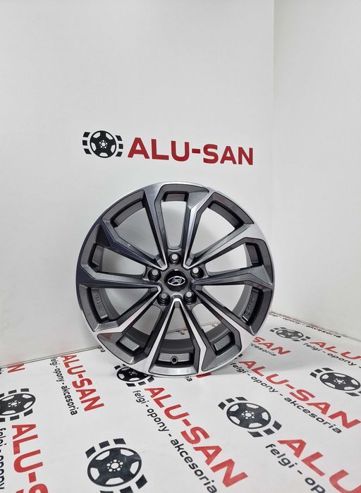 NOWE alufelgi HYUNDAI 18''5x114,3:Elantra I30 I40 Tucson Grafit Pol