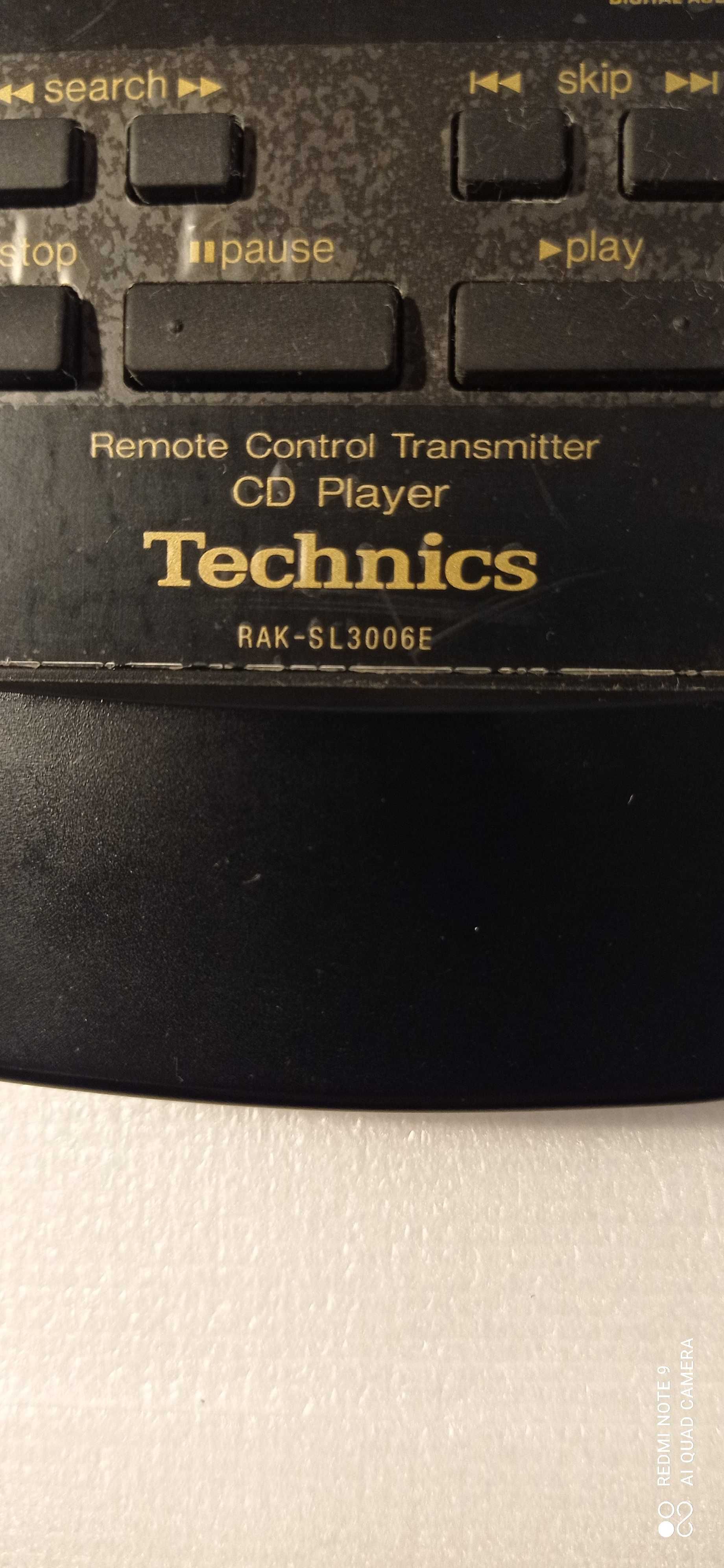 Technics RAK-SL3006E oryginalny pilot do CD SL-P370 super stan