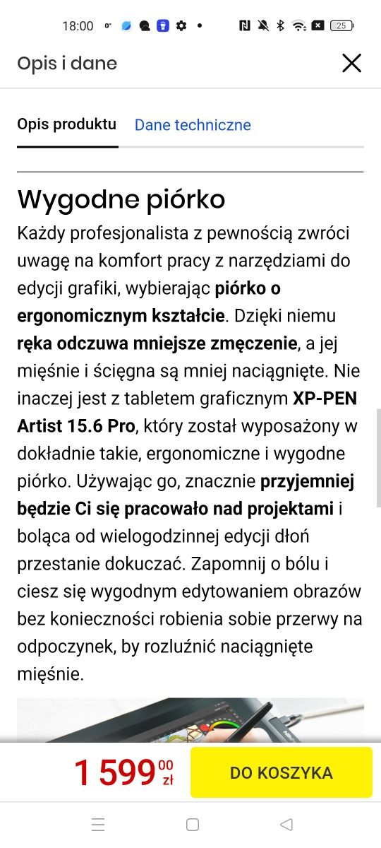 Nowy tablet graficzny