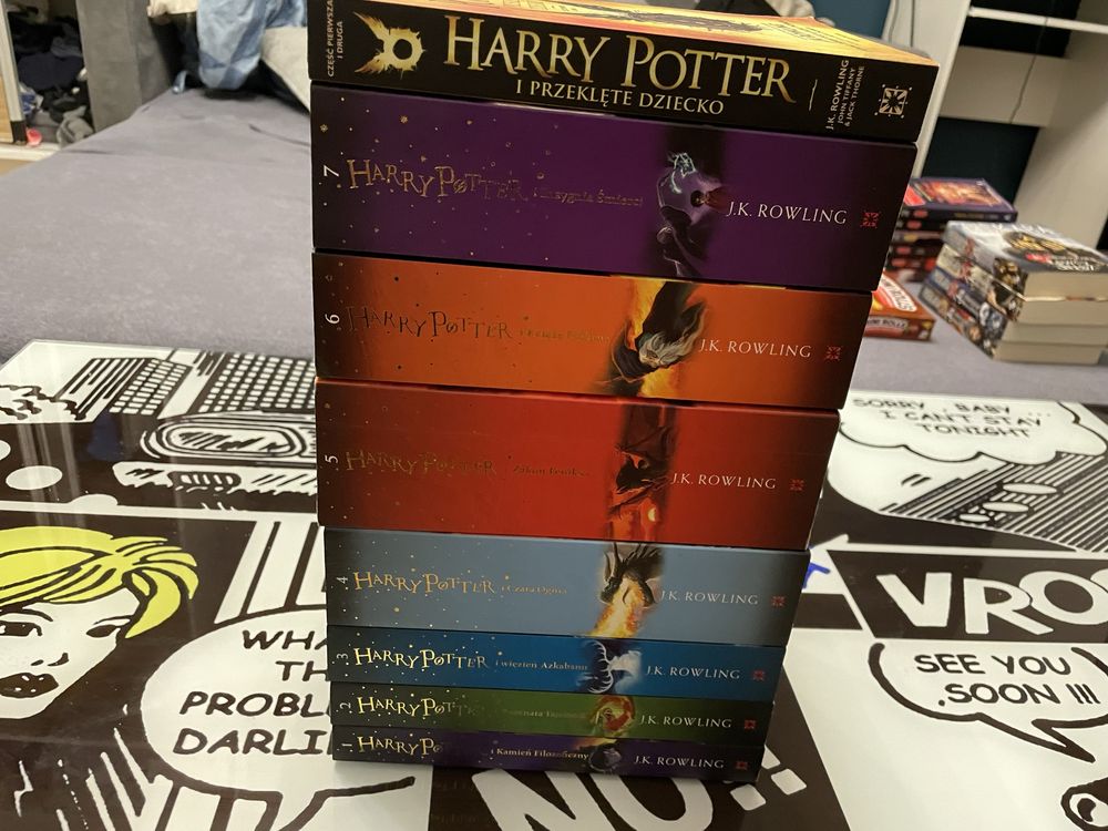 Harry Potter 1-7 + Przeklęte Dziecko