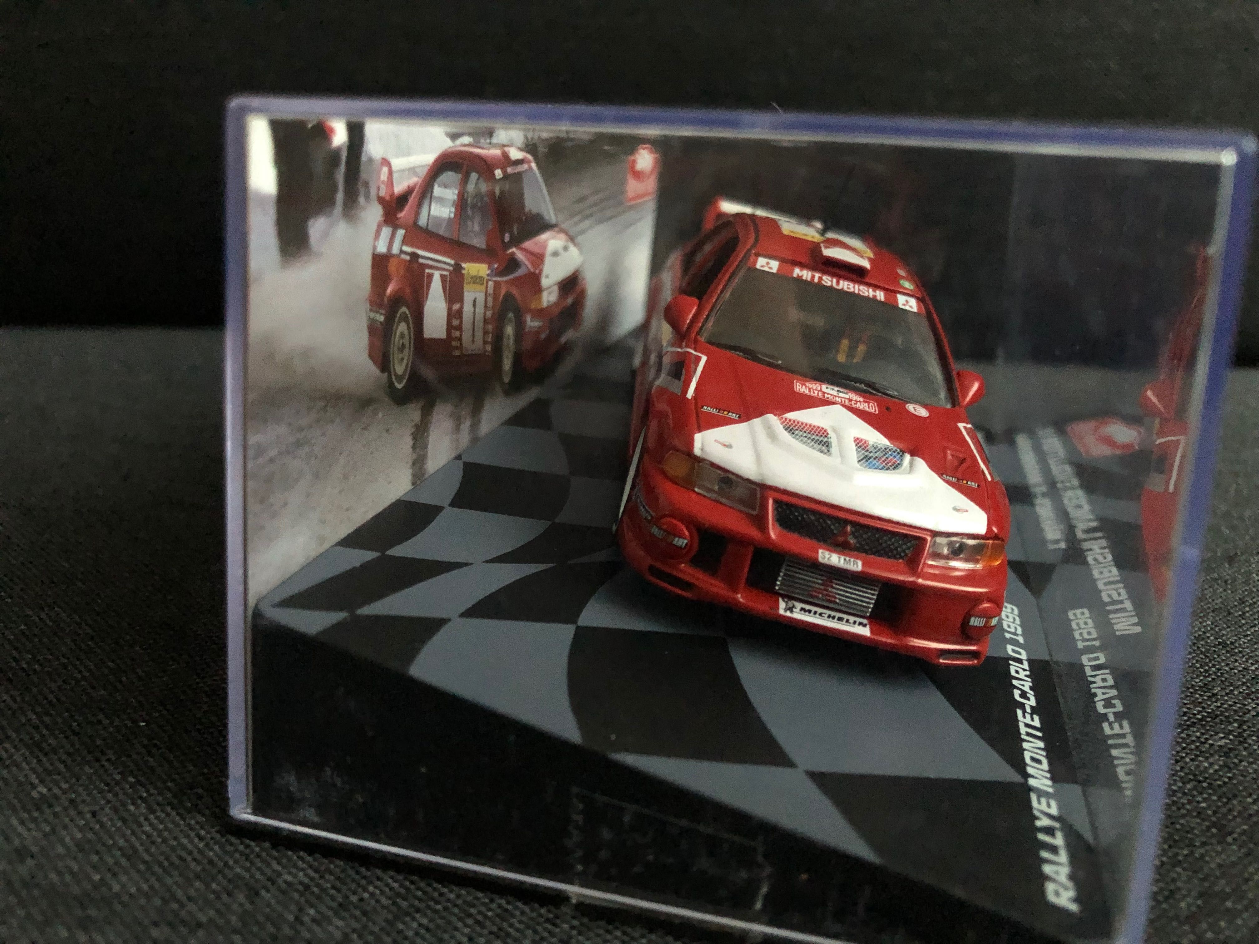 Mitsubishi Lancer Evolution VI Makinen Rally Cars Deagostini 1/43 WRC