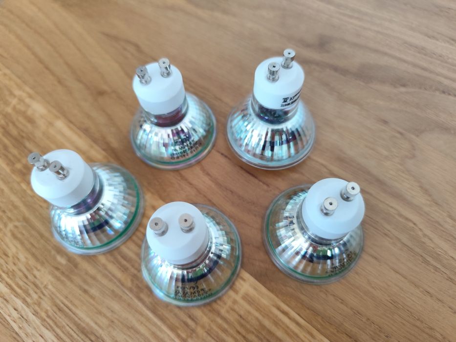 Żarówka LED GU10, 3,6W, 230V, 24 SMD, 5 sztuk