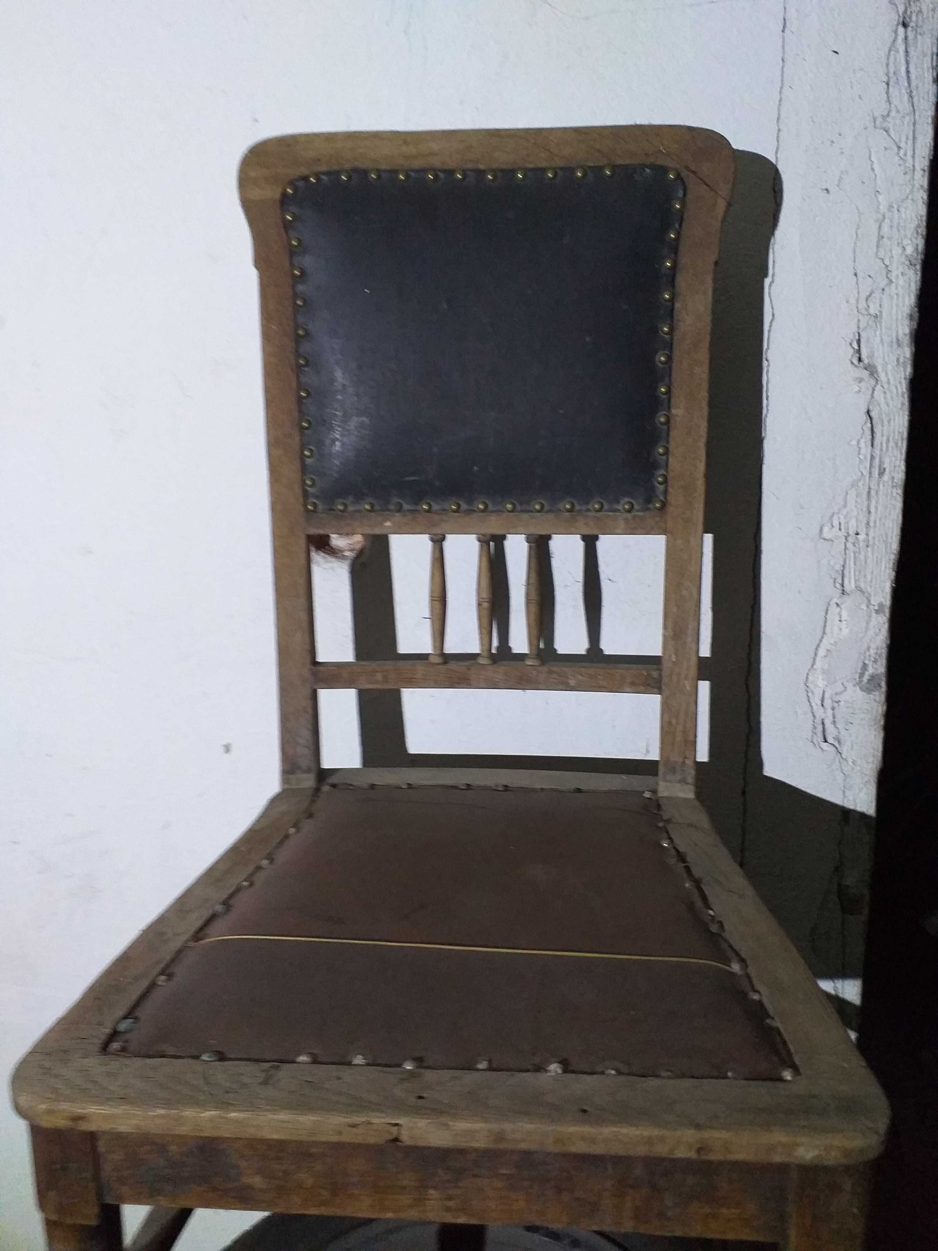 Krzesła przedwojenne art deco