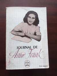 Livro em Francês com o título O Jornal de Anne Frank 1950