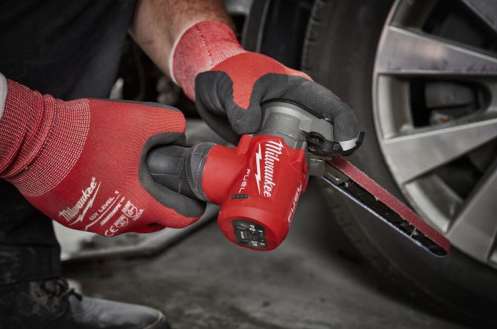 Стрічкова шліфувальна машина 13мм M12 FBFL13-0 (2482-20) MILWAUKEE