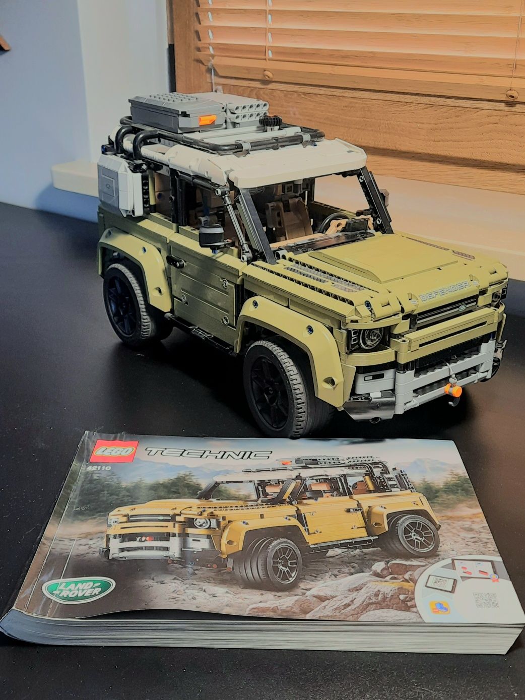 Lego 42110 technic land rover defender kompletny zestaw z instrukcją