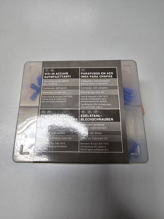 Parafusos em aço inox