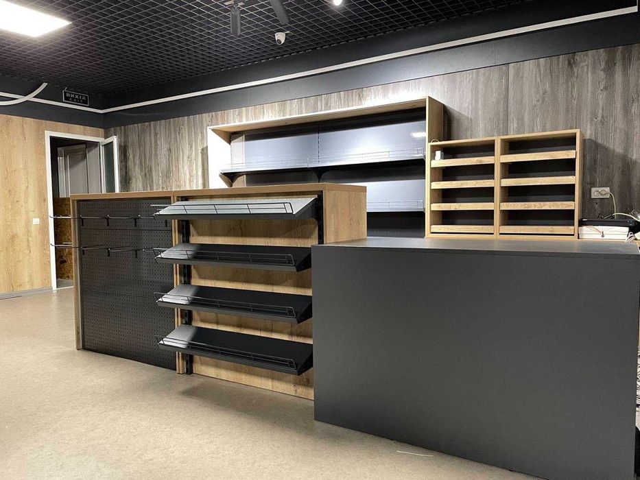 Стелажі для магазинів, хлібні та кондитерські стелажі.