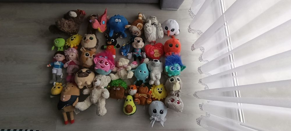 Zestaw maskotek 35 szt.