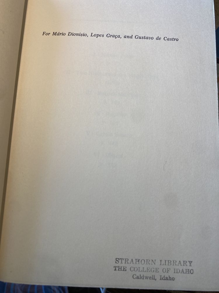 The man with seven names by Alves Redol