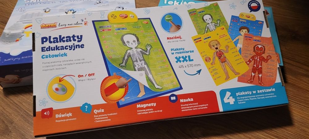 Dumel gra edukacyjna  części ciała