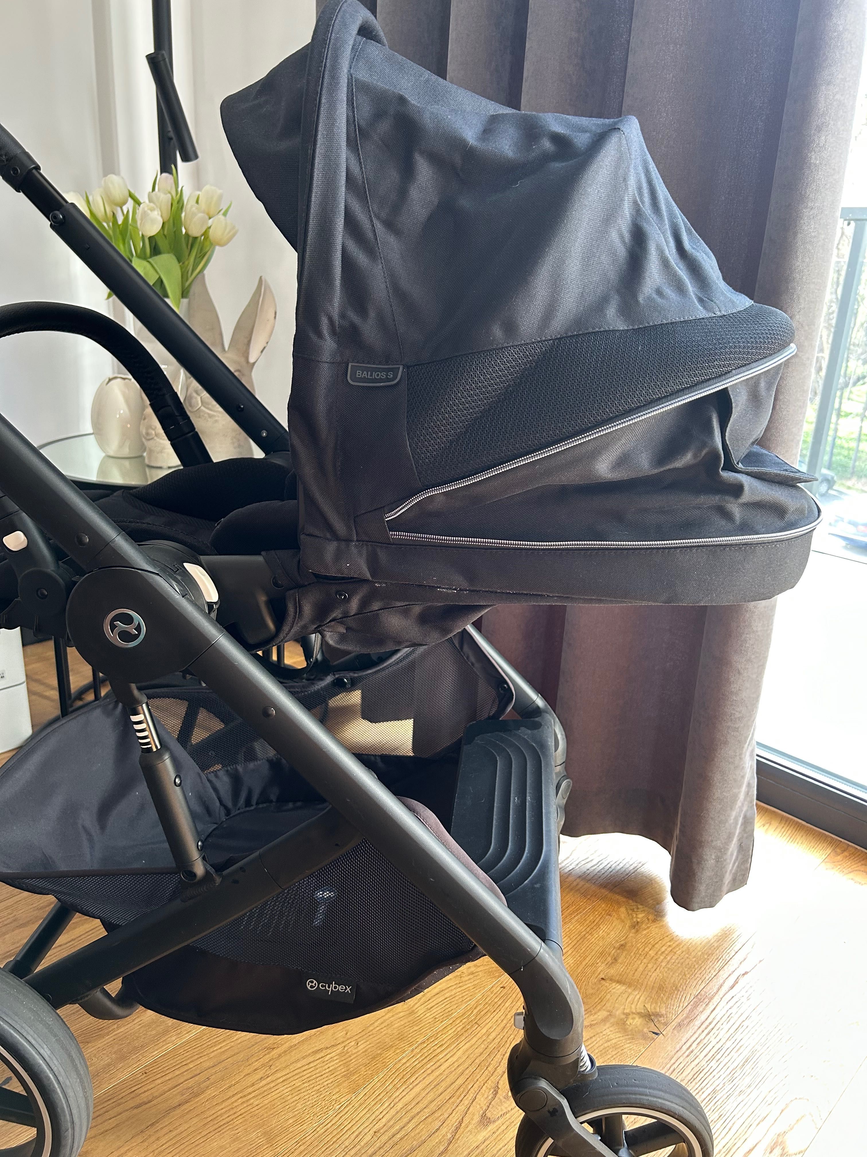 Prawie nowy wózek CYBEX Balios S lux 2w1 PLUS ADAPTERY