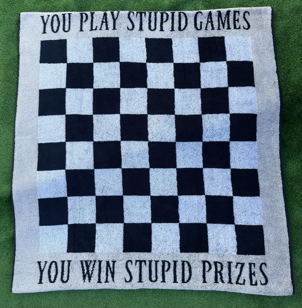 Taylor Swift Checker Game Towel