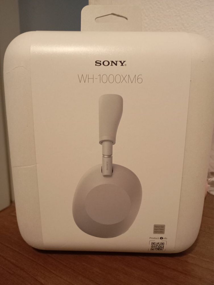Headphones Sony WH-1000XM6 Bluetooth ANC NFC Prateados