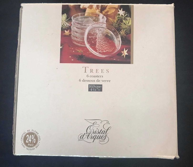 Taças Natal - Cristal d'Arques