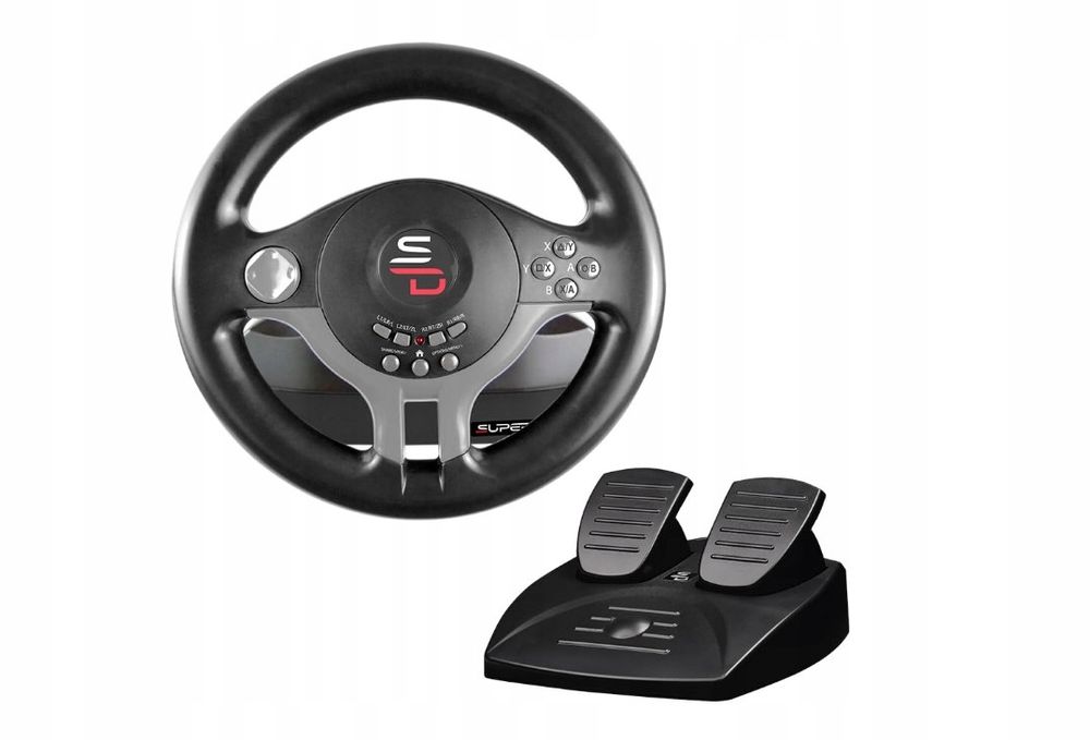 kierownica z pedałami wyścigowa superdrive sv250