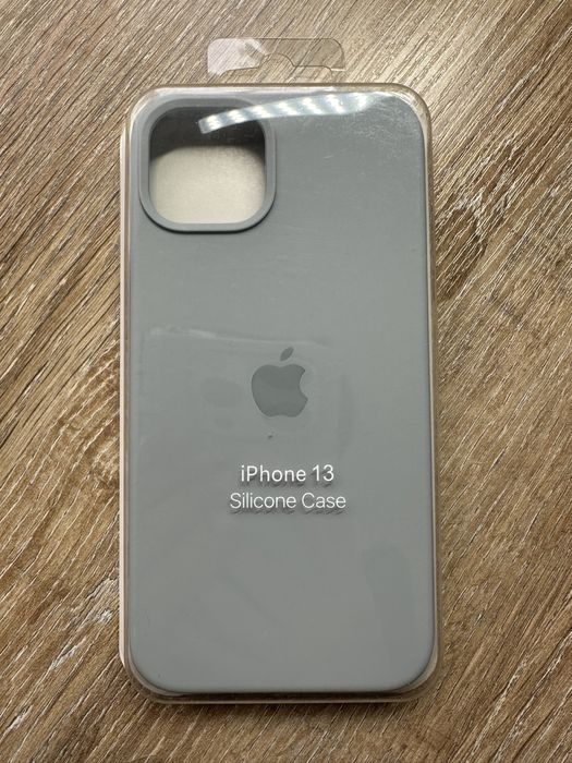 Чохол / Чехол iPhone 13, новий, ніжний сіро-голубий колір