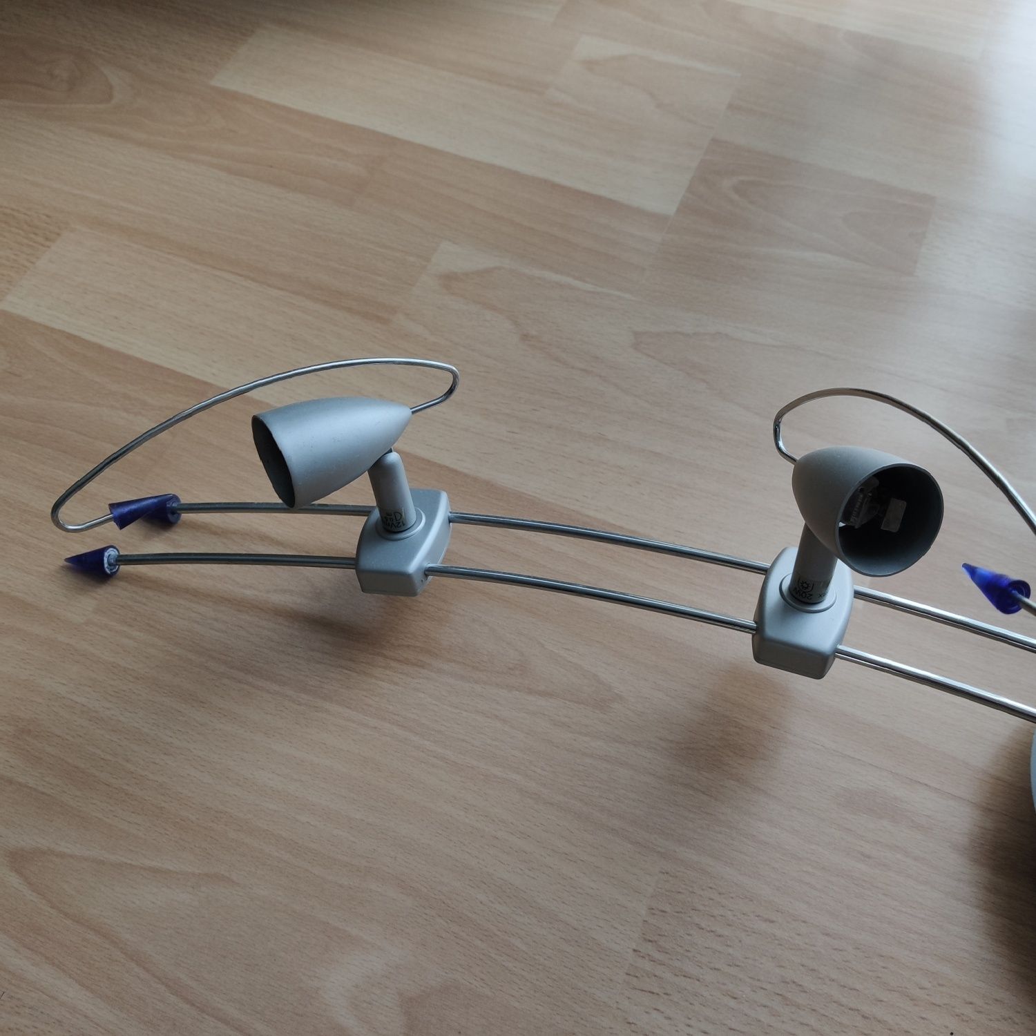 Lampa sufitowa 230V halogeny na 12V